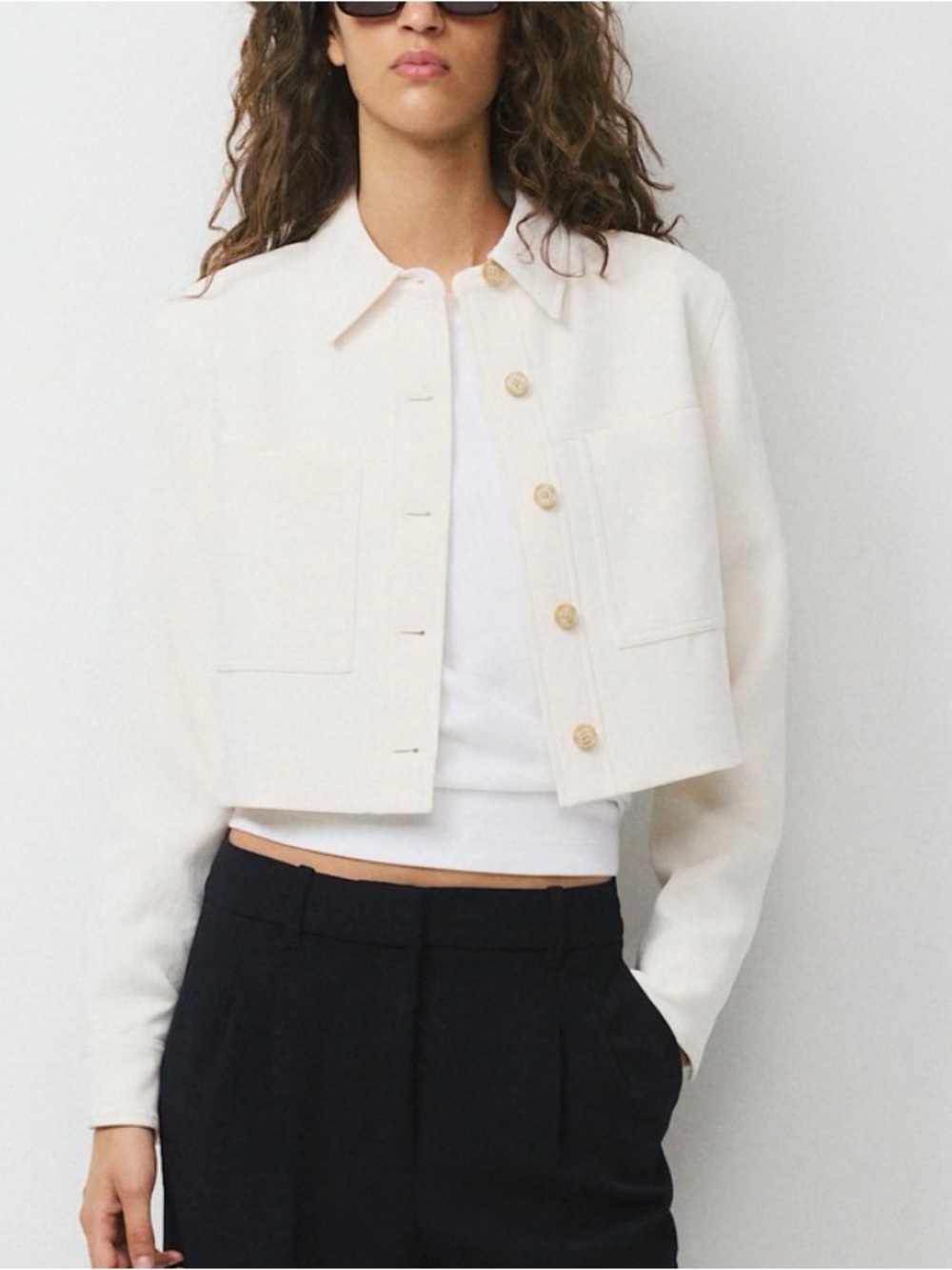 Wilfred Little Cropped Jacket Crepette - Women's